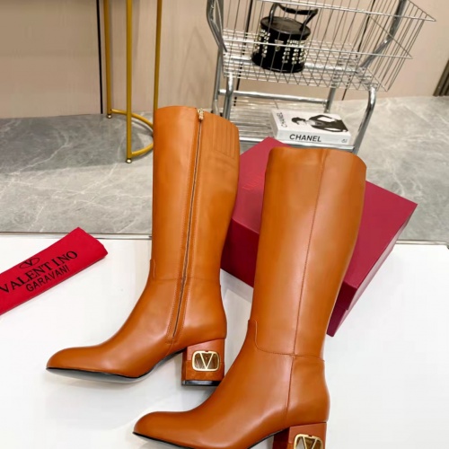 Replica Valentino Boots For Women #1029350 $135.00 USD for Wholesale