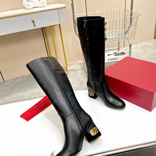 Replica Valentino Boots For Women #1029351 $135.00 USD for Wholesale