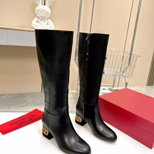 Replica Valentino Boots For Women #1029351 $135.00 USD for Wholesale