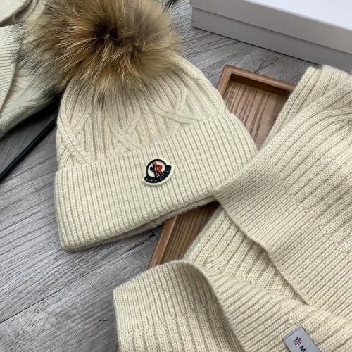 Replica Moncler Wool Hats & Scarf Set #1029369 $56.00 USD for Wholesale
