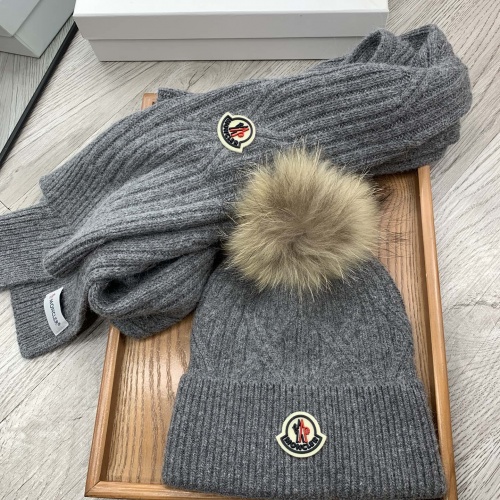 Replica Moncler Wool Hats & Scarf Set #1029372 $56.00 USD for Wholesale