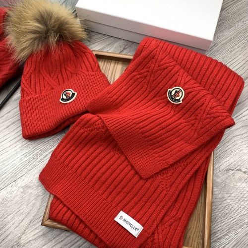 Replica Moncler Wool Hats & Scarf Set #1029374 $56.00 USD for Wholesale