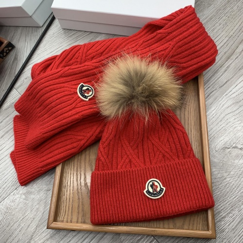 Replica Moncler Wool Hats & Scarf Set #1029374 $56.00 USD for Wholesale