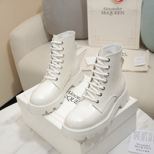 Alexander McQueen Boots For Women #1029457 $118.00 USD, Wholesale Replica Alexander McQueen Boots