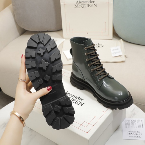 Replica Alexander McQueen Boots For Women #1029460 $118.00 USD for Wholesale