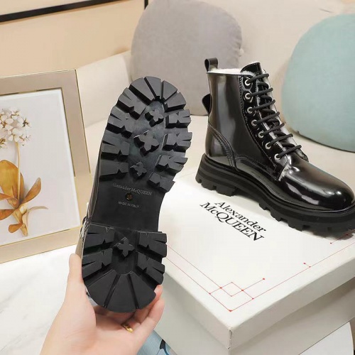 Replica Alexander McQueen Boots For Women #1029464 $125.00 USD for Wholesale
