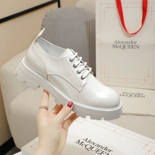 Replica Alexander McQueen Boots For Women #1029465 $105.00 USD for Wholesale