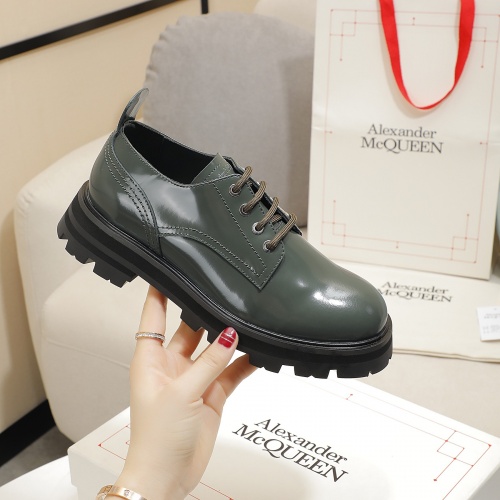 Replica Alexander McQueen Boots For Women #1029467 $105.00 USD for Wholesale