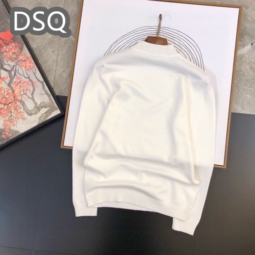 Replica Dsquared Sweaters Long Sleeved For Men #1029514 $42.00 USD for Wholesale