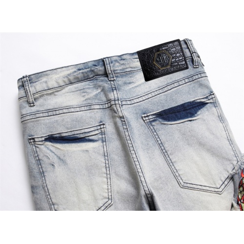 Replica Philipp Plein PP Jeans For Men #1029576 $48.00 USD for Wholesale