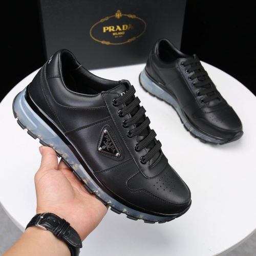 Replica Prada Casual Shoes For Men #1029613 $82.00 USD for Wholesale
