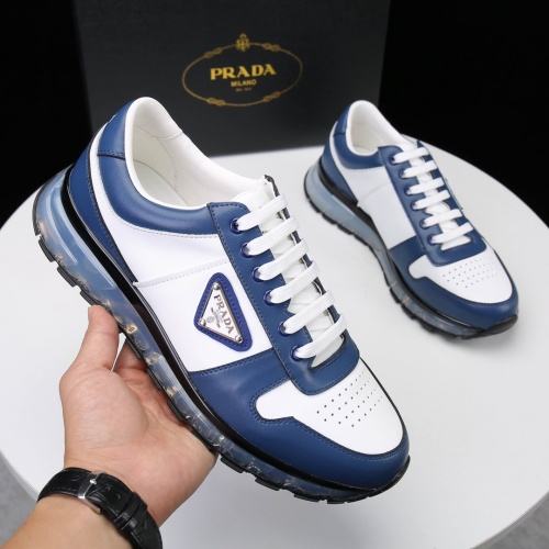 Replica Prada Casual Shoes For Men #1029616 $82.00 USD for Wholesale