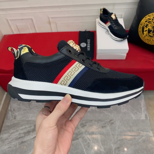 Replica Versace Casual Shoes For Men #1029654 $76.00 USD for Wholesale