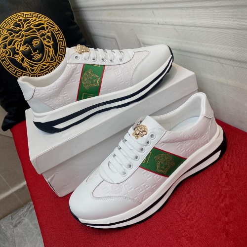 Replica Versace Casual Shoes For Men #1029655 $80.00 USD for Wholesale