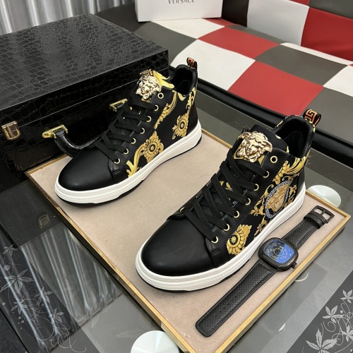 Versace High Tops Shoes For Men #1029759