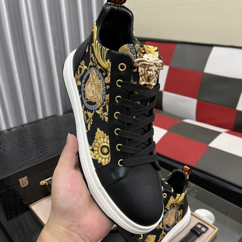 Replica Versace High Tops Shoes For Men #1029759 $76.00 USD for Wholesale