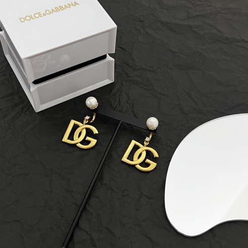Replica Dolce & Gabbana D&G Earrings For Women #1029978 $38.00 USD for Wholesale