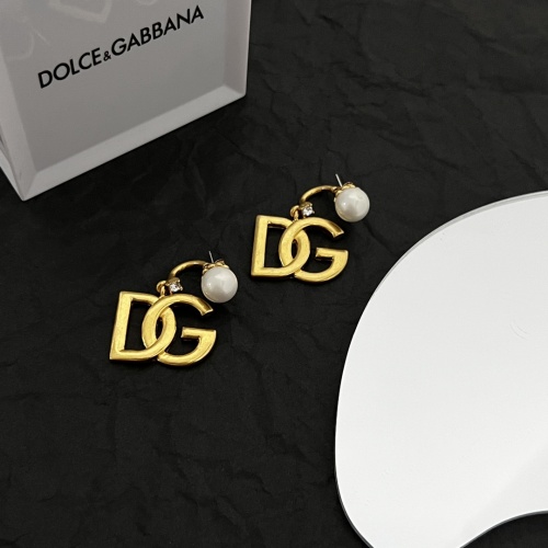 Replica Dolce & Gabbana D&G Earrings For Women #1029978 $38.00 USD for Wholesale