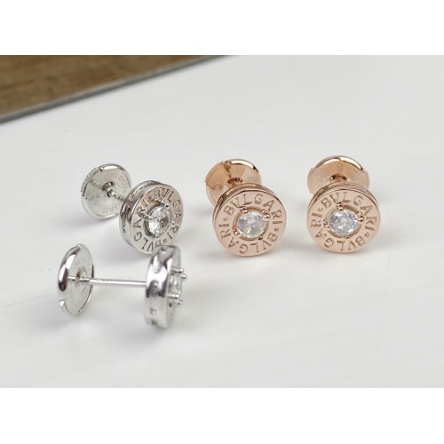 Replica Bvlgari Earrings For Women #1030147 $32.00 USD for Wholesale