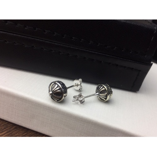 Replica Chrome Hearts Earrings For Women #1030201 $23.00 USD for Wholesale