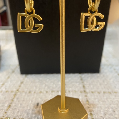 Replica Dolce & Gabbana D&G Earrings For Women #1030205 $25.00 USD for Wholesale