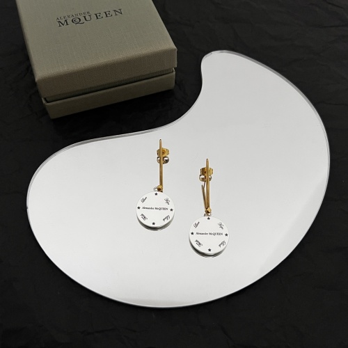 Replica Alexander McQueen Earrings For Women #1030207 $38.00 USD for Wholesale