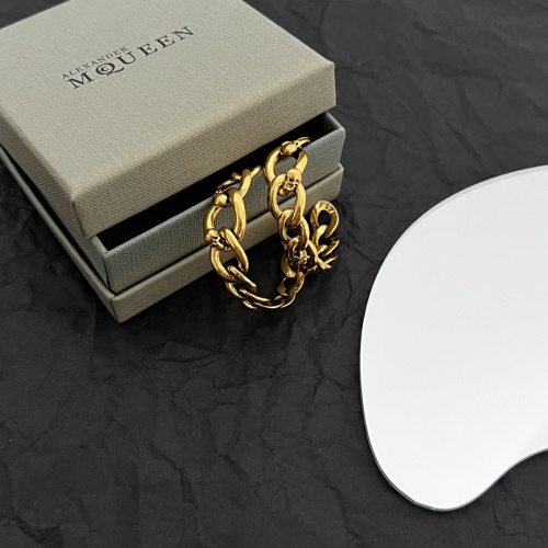 Replica Alexander McQueen Earrings For Women #1030208 $40.00 USD for Wholesale