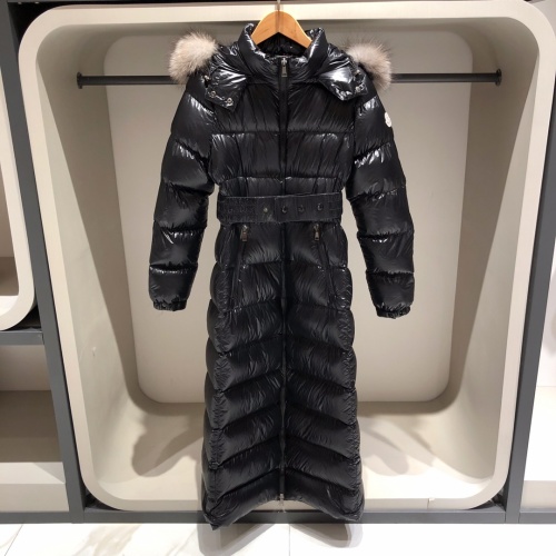 Moncler Down Feather Coat Long Sleeved For Women #1030358 $363.64 USD, Wholesale Replica Moncler Down Feather Coat