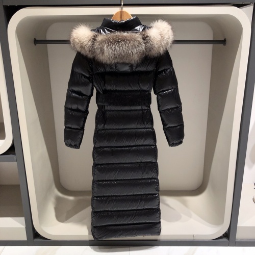 Replica Moncler Down Feather Coat Long Sleeved For Women #1030358 $363.64 USD for Wholesale