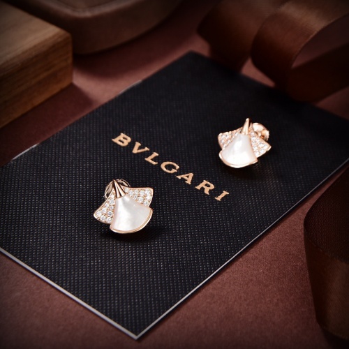 Replica Bvlgari Earrings For Women #1030479 $32.00 USD for Wholesale