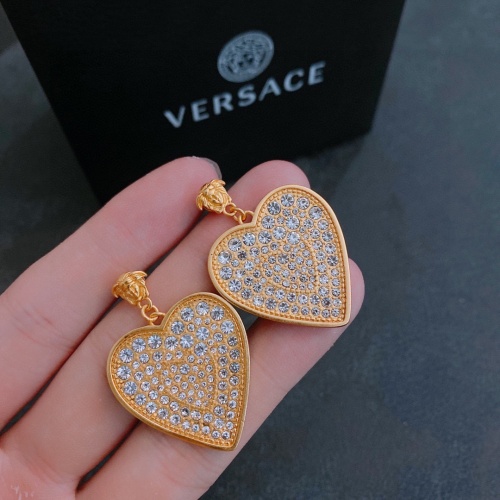 Replica Versace Earrings For Women #1030483 $29.00 USD for Wholesale