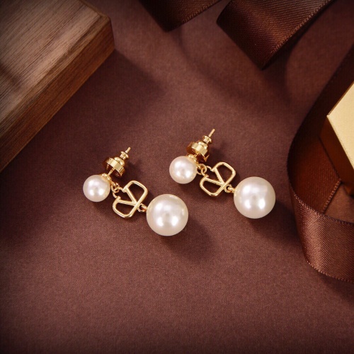 Replica Valentino Earrings For Women #1030521 $27.00 USD for Wholesale
