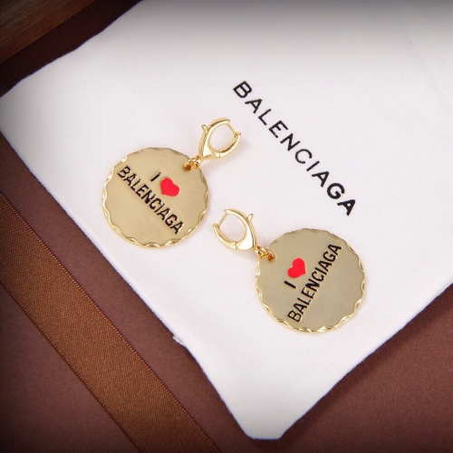 Replica Balenciaga Earrings For Women #1030732 $34.00 USD for Wholesale