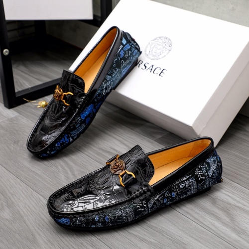 Versace Leather Shoes For Men #1030895
