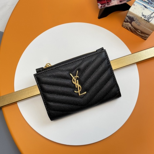 Yves Saint Laurent AAA Quality Wallets For Women #1030905 $88.00 USD, Wholesale Replica Yves Saint Laurent AAA Wallets