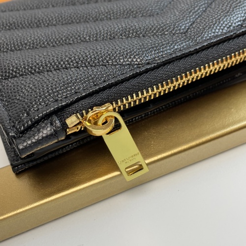 Replica Yves Saint Laurent AAA Quality Wallets For Women #1030905 $88.00 USD for Wholesale