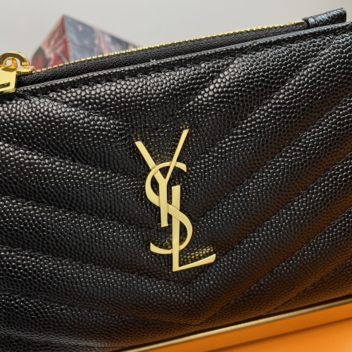 Replica Yves Saint Laurent AAA Quality Wallets For Women #1030905 $88.00 USD for Wholesale