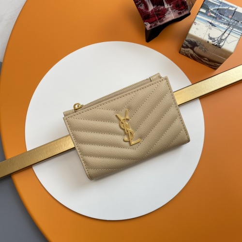 Yves Saint Laurent AAA Quality Wallets For Women #1030907 $88.00 USD, Wholesale Replica Yves Saint Laurent AAA Wallets