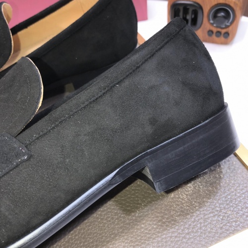 Replica Salvatore Ferragamo Leather Shoes For Men #1031100 $92.00 USD for Wholesale
