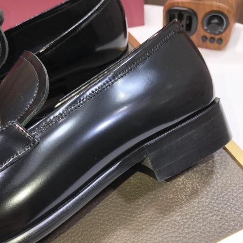 Replica Salvatore Ferragamo Leather Shoes For Men #1031103 $92.00 USD for Wholesale