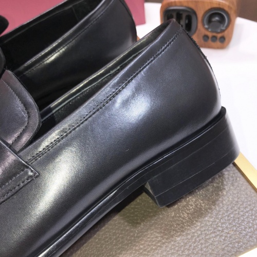 Replica Salvatore Ferragamo Leather Shoes For Men #1031105 $92.00 USD for Wholesale