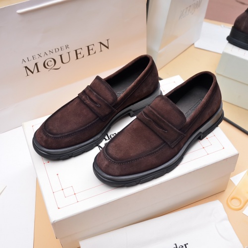 Alexander McQueen Loafer Shoes For Men #1031145