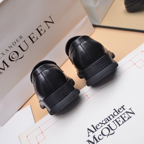 Replica Alexander McQueen Loafer Shoes For Men #1031146 $130.00 USD for Wholesale