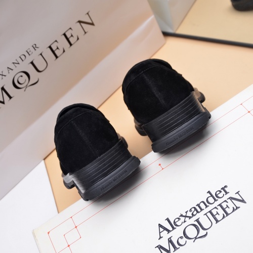 Replica Alexander McQueen Loafer Shoes For Men #1031147 $130.00 USD for Wholesale