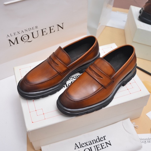 Alexander McQueen Loafer Shoes For Men #1031154