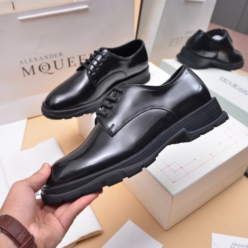 Replica Alexander McQueen Loafer Shoes For Men #1031162 $130.00 USD for Wholesale
