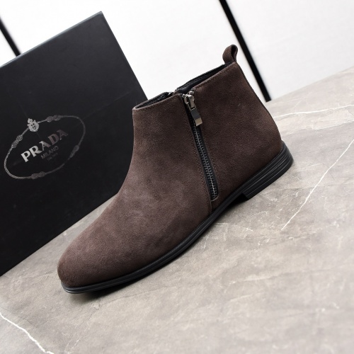 Replica Prada Boots For Men #1031204 $82.00 USD for Wholesale