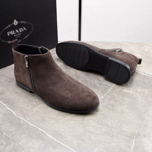 Replica Prada Boots For Men #1031204 $82.00 USD for Wholesale