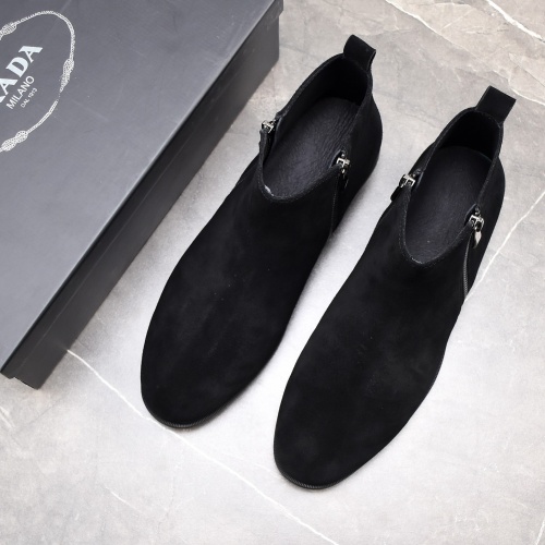 Replica Prada Boots For Men #1031205 $82.00 USD for Wholesale