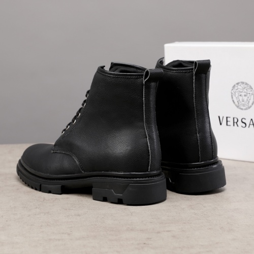 Replica Versace Boots For Men #1031224 $85.00 USD for Wholesale